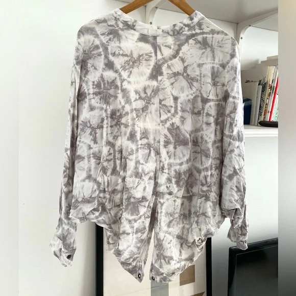 Alternative Apparel Tie-Dye Cocoon Cardigan - Picture 4 of 7